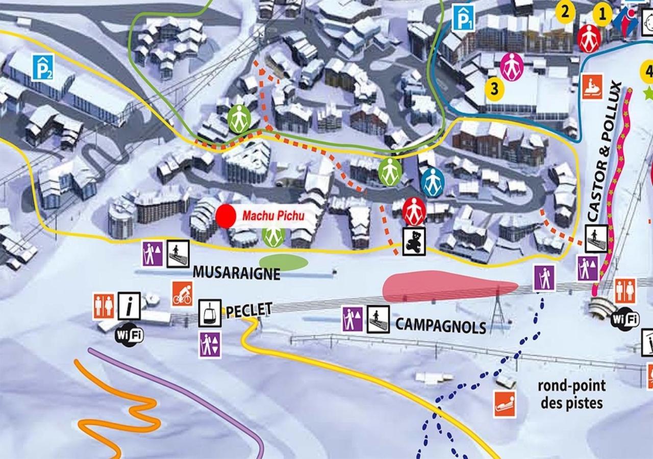 Residence Les Temples Du Soleil - Val Thorens Exterior foto